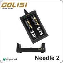 GOLISI Needle 2 nabíjačka pre monočlánky