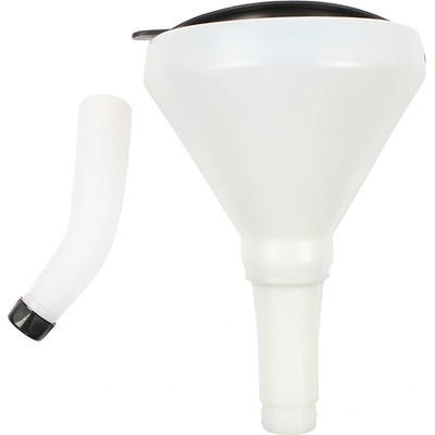 Triumf 100-05747 nálevka plastová s víkem pr. 170 mm, sítko , flexibilní hadice 270 mm, objem 2,25 l – Hledejceny.cz