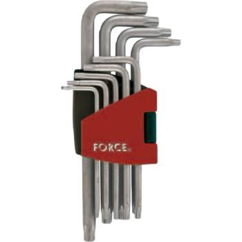 FORCE Комплект Г-образни шестограми Force - Т10Н-Т50Н, 9 бр (JN62822)