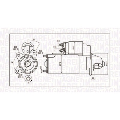Štartér MAGNETI MARELLI 063721396010
