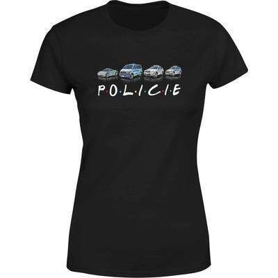 IMPAR Tričko Policie Černá