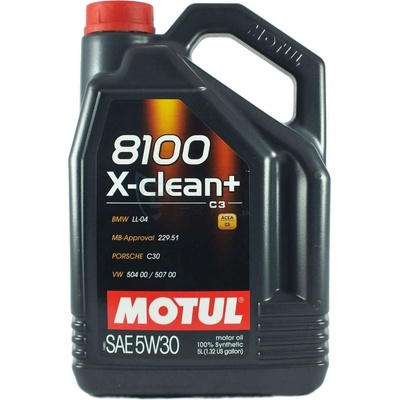 Motul 8100 X-Clean+ 5W-30 5 l