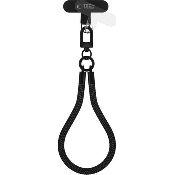 Šňůrka na krk a zápěstí Tech Protect C3S černá/černá