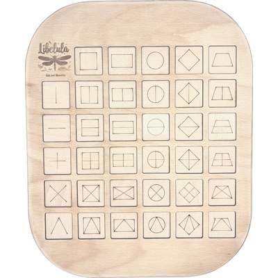 Libelula LOGIBOARD Tvary & Symetria