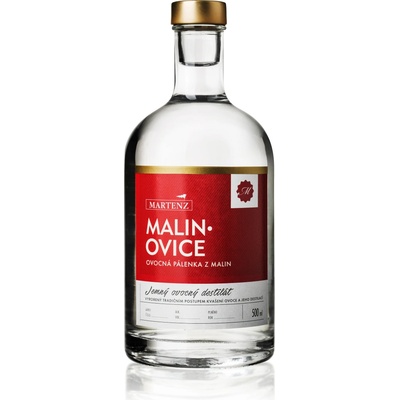 Martenz Malinovice Red Gold VIP 45% 0,5 l (holá láhev)