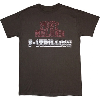 Post Malone Риза F-1 Trillion Back Print Unisex Grey L (POSTTS27MC03)