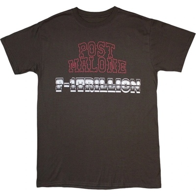 Post Malone F-1 Trillion Back Print Grey L Риза (POSTTS27MC03)
