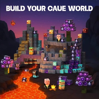 Магнитни кубчета 2.5 см - „Lava World"