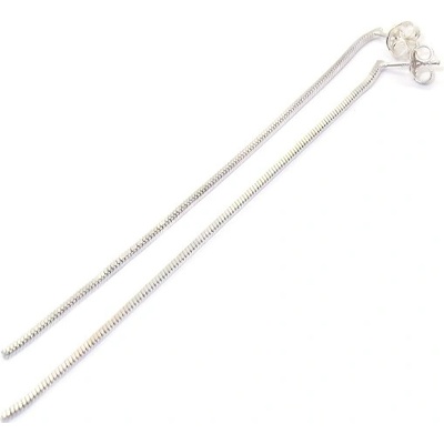 Šperky Nina Stříbrné náušnice dlouhé 925/1000 ns ag H 0125