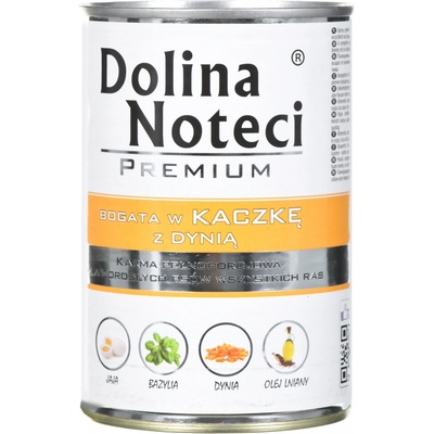 Dolina Noteci Premium kačica a tekvica 400 g