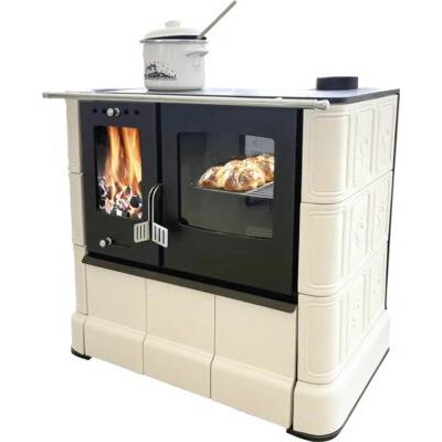 Domofire Steyr keramika 7,5 kW bez externého prívodu vzduchu čierna