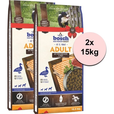 Bosch Adult Duck & Rice 2 x 15 kg