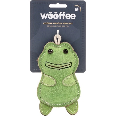 Wooffee pravá kůže žabka 13 cm