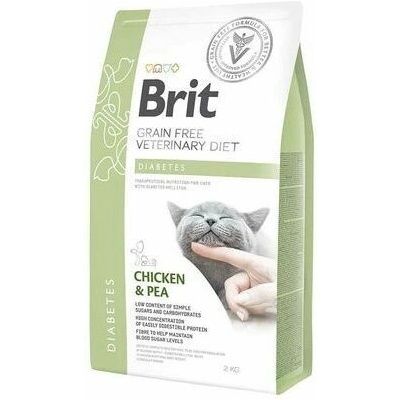 Brit Grain Free Veterinary Diet Diabetes chicken & pea 2 kg