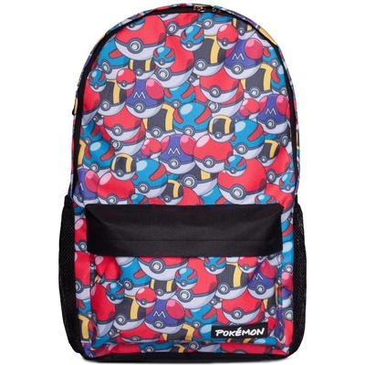 Curerůžová batoh Pokémon Pokéball