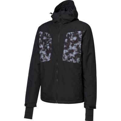 Crivit pánská lyžařská bunda černá/šedá – Zboží Dáma