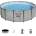 Bestway Басейн с метална конструкция 5619E камък 488/122 см Bestway
