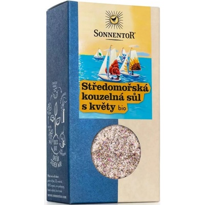 Sonnentor StredoMorská kouzelná Soľ s květy Bio 120 g