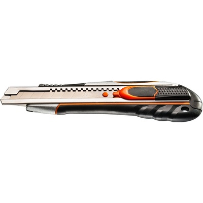 NEO TOOLS Olamovací nôž 18 mm, rýchle rezanie a blokáda ostria 63-050