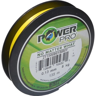 Power Pro YELLOW 135m 0,13mm 8kg