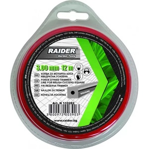 Raider Корда за моторна коса квадратна усилена 2мм х 15м (110281)