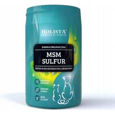 Holista MSM Sulfur doplňky stravy pro psy a kočky 250 g
