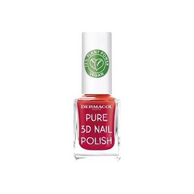 Dermacol Pure 3D prírodný lak na nechty č. 4 11 ml