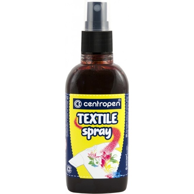 Barva na textil Centropen Textil sprej 110 ml hnědý