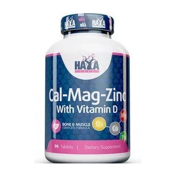 Haya Labs Витамини HAYALABS Calcium Magnesium and Zinc with Vitamin D, 90 таблетки, 81