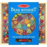 Melissa & Doug - Дървени мъниста за нанизване - Букет от цветя