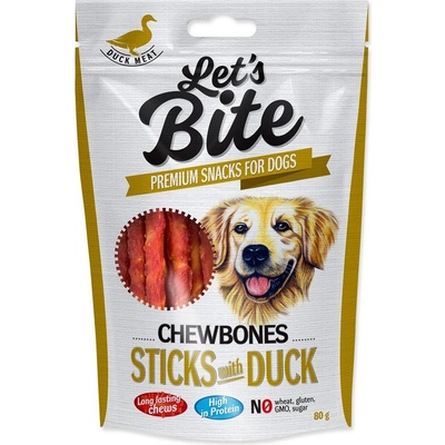 Brit Let's Bite Chewbones Sticks with Duck 120 g