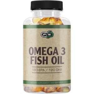 PURE Nutrition USA Omega 3 Fish Oil 1000 mg [100 Гел капсули]