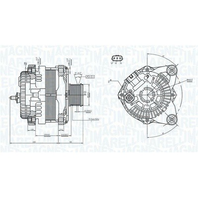 Generátor MAGNETI MARELLI 063732182010
