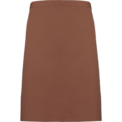 Premier Zástěra Colours PR 151 do pasu krátká COT-39015156999 Mocha