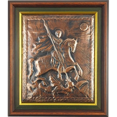 ИКОНА ГОЛЯМА В РАМКА СВЕТИ ГЕОРГИ