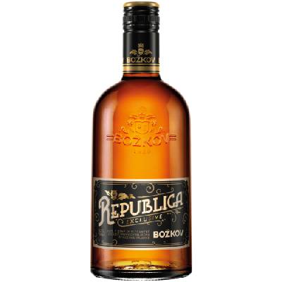Božkov Republica Exclusive 38% 0,7 l (čistá fľaša)