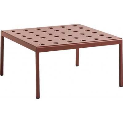 HAY Zahradní stůl Balcony Low Table 75, Iron Red