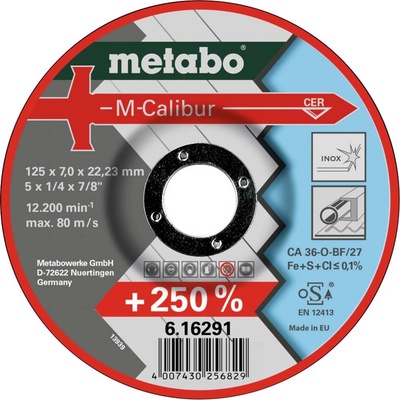 Metabo Brúsny kotúč lomený 22.23 mm 616292000 10 ks