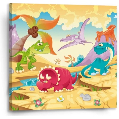 SABLIO Obraz Dinosauři 5 Varianta: 50x50cm