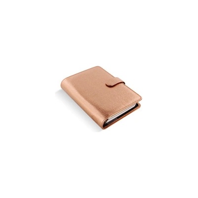 Filofax Saffiano A6 týždenný 2026 Rose Gold