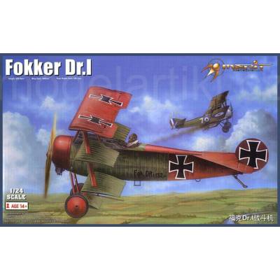 Merit I LOVE KIT International Fokker Dr. I 1:24