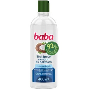 Baba Шампоан и балсам 2в1 с кокосово масло за суха и изтощена коса 400ml (8710447462720)