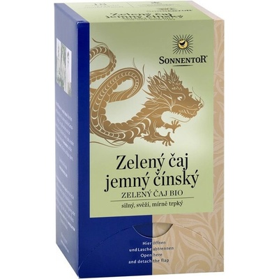Sonnentor Zelený čaj jemný čínský BIO porcovaný 21,6 g