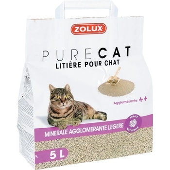 Zolux Podstielka PURECAT premium light clumping 5 l