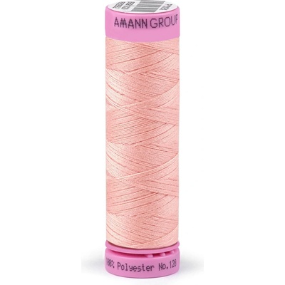 Polyesterové nitě návin 100 m Aspo Amann Varianta: 0065 Seashell Pink, Balení: 5 ks