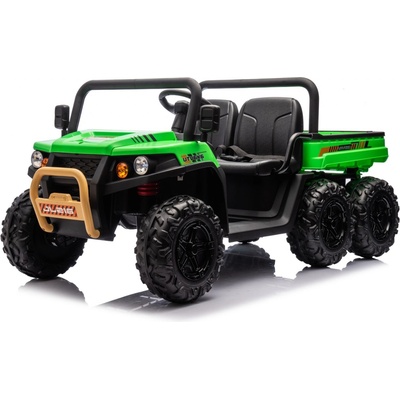 mamido Elektrické autíčko Farmer Truck 4x6 24V se sklápěčkou zelené