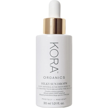 Kora Organics Silky Sun Drops 100% Mineral Sunscreen Serum Слънцезащитен продукт дамски 30ml