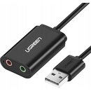 Adaptéry a redukcie k mobilom Ugreen OTG adaptér USB 3.0 / USB-C čierny 30701