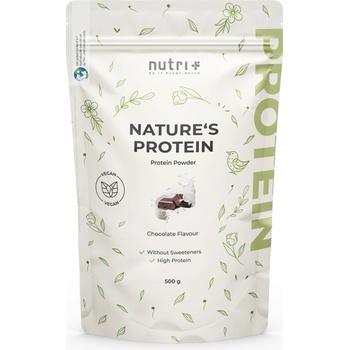 nutri + Протеинов прах Vegan Nature's - Chocolate