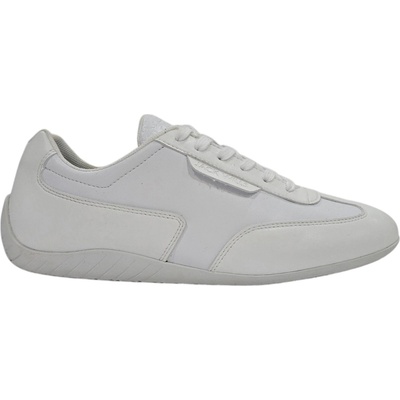 Jack Wills Маратонки Jack Wills Women's JW Yosemite Suede Lace Up Low-Top Trainers - White